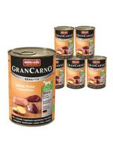 ANIMONDA GranCarno Sensitiv  Adult Dog smak: Indyk + ziemniaki 6x400g
