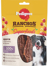 PEDIGREE® Ranchos™ Superfoods z indykiem 70g