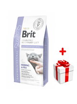 Brit gf veterinary diets cat Gastrointestinal 400g + niespodzianka dla kota GRATIS!