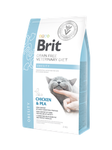 Brit gf veterinary diets cat Obesity 2kg
