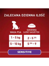 PURINA ONE Sensitive Mini/Small Karma dla dorosłych psów z łososiem i ryżem i marchewką w sosie 85g