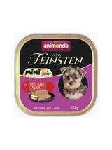 ANIMONDA Vom Feinsten mini junior indyk/cielęcina/jabłko 32x100g