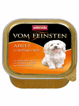 ANIMONDA Dog Vom Feinsten Adult smak: drób i cielęcina 6 x 150g