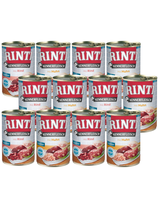 Rinti Kennerfleisch Junior karma mokra dla psa Mix Smaków 12x400g
