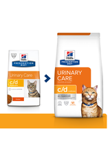 HILL'S PD Prescription Diet Feline c/d Multicare Kurczak 3kg Opakowanie uszkodzone (5427,9068)!!