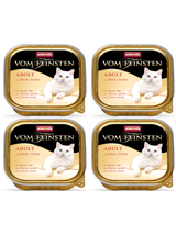 ANIMONDA Cat Vom Feinsten adult cat smak: wołowina + kurczak 32x100g
