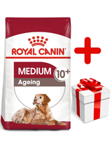 ROYAL CANIN Medium Ageing 10+ 15kg karma sucha dla psów dojrzałych po 10 roku życia, ras średnich + niespodzianka dla psa GRATIS!
