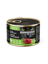 DOLINA NOTECI Super Rafi Cat P&F z dziczyzną i sercami z kurczaka 185g