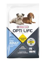 VERSELE-LAGA Opti Life Adult Light Mini 7,5kg - z kurczakiem - dla małych ras
