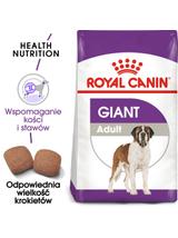 ROYAL CANIN Giant Adult 15kg karma sucha dla psów dorosłych, od 18/24 miesiąca życia, ras olbrzymich
