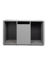 AQUAEL ZESTAW GLOSSY ST 150 D&N SZARY + SZAFKA