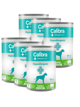 CALIBRA Veterianry Diets Dog Hypoallergenic Insect & Rabbit 6x400g