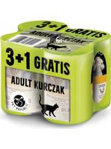 Pet Republic Zestaw Kurczak 3+1 GRATIS - Karma mokra dla kota - 400g