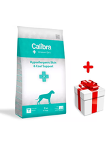 Calibra Veterinary Diets Dog Hypoallergenic skin/coat 2kg + Niespodzianka dla psa GRATIS