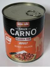 ANIMONDA GranCarno Adult Dog smak: Wołowina + kurczak 6 x 800g