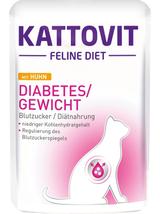 Kattovit Diabetes/Gewicht kurczak 85g saszetka
