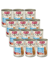 ANIMONDA Cat Carny Adult smak: kurczak i łosoś 12x400g
