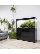 AQUAEL ZESTAW GLOSSY ST 150 D&N CZARNY + SZAFKA