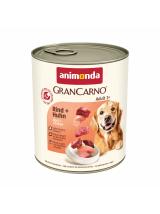 ANIMONDA GranCarno Adult Dog smak: Wołowina + kurczak 800g