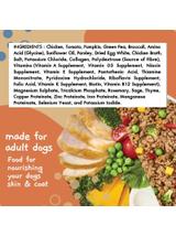 MOOCHIE HOME COOKED Beauty Skin & Coat - Chicken, Pumpkin & Tomato 255g dla psa (przepis z kurczakiem, dynią i pomidorami)
