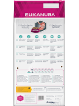 EUKANUBA Daily Care Adult Sensitive Digestion 12kg + niespodzianka dla psa GRATIS!
