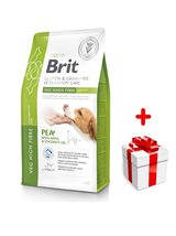BRIT GF Veterinary Diets Dog Veg Fibre 2kg  + niespodzianka dla psa GRATIS!