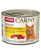 ANIMONDA Cat Carny Senior smak: kurczak z serem 12x200g