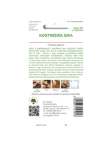 Kostrzewa sina - srebrnoniebieska