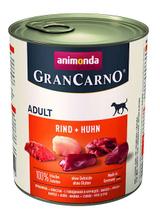 ANIMONDA GranCarno Adult Dog smak: Wołowina + kurczak 800g
