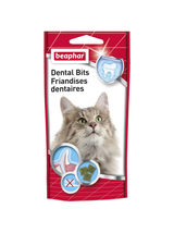 Beaphar DENTAL BITS 35G - przysmak na zęby dla kotów