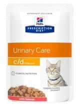 HILL'S PD Prescription Diet Feline c/d Salmon 12x85g saszetka