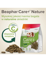 BEAPHAR- Care+ Nature Guinea Pig 1,5kg - karma Super Premium dla świnek morskich/ Opakowanie uszkodzone (4937) !!!