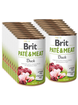 BRIT PATE & MEAT DUCK 18x400g