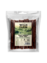 WILD FARM Rurki dentystyczne z królikiem 500g przysmak dla psa