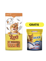 VERSELE-LAGA Lara  Adult Turkey & Chicken 12,5kg - karma dla kotów dorosłych z indykiem i kurczakiem+żwirek gratis