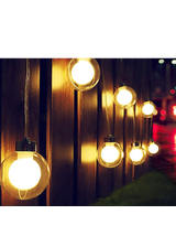 Girlanda ogrodowa solarna 20 led