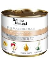 Dolina Noteci PREMIUM dla psów małych ras  z gęsią ziemniakami i jabłkiem 6x185 g