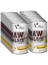 Vetexpert Raw Paleo Adult Turkey 18x400g - indyk puszka