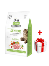 BRIT Care Cat Grain-Free Senior Weight Control 2kg + niespodzianka dla kota GRATIS!