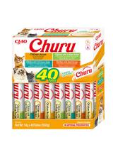 INABA  Churu dla kota - mix smaków z kurczakiem 40x14g