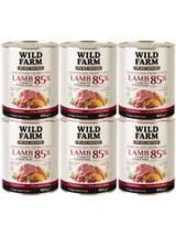 WILD FARM PURE MONO Lamb Cranberries and Sweet Potato 6x800g monoproteinowa karma dla psa