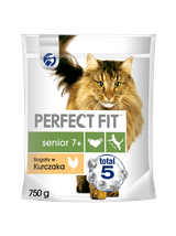 PERFECT FIT (Senior 7+) 6x750g Bogaty w kurczaka - sucha karma dla kota starszego
