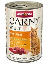 ANIMONDA Cat Carny Adult smak: wołowina i kurczak 18x400g