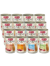 ANIMONDA Cat Carny Adult smak Mix Smaków 12x400g