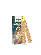 HERBEE cruncher dla gryzoni i królików 115g orzechowy z siemieniem lnianym