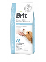 Brit GF veterinary diets dog Obesity 2 kg + niespodzianka dla psa GRATIS