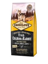 Carnilove Fresh Chicken Rabbit Adult 12 kg + niespodzianka dla psa GRATIS!