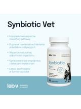 Lab-v Synbiotic Vet – Wsparcie zdrowia układu pokarmowego i mikroflory jelitowej dla psów i kotów 45 kapsułek