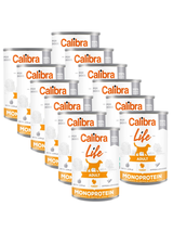 CALIBRA Dog Life Adult Turkey with apples 12x400g