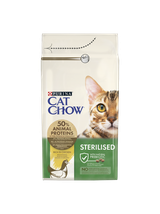 PURINA Cat Chow Sterilised Karma bogata w kurczaka 1,5kg